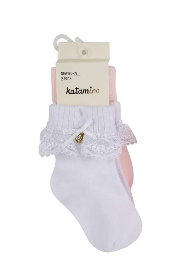 Nessiworld  Katamino Amy 2li Aks. Bebek Soket K44024 Asorti