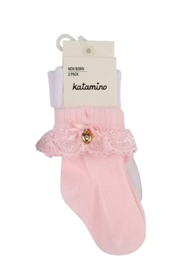 Nessiworld  Katamino Amy 2li Aks. Bebek Soket K44024 Asorti