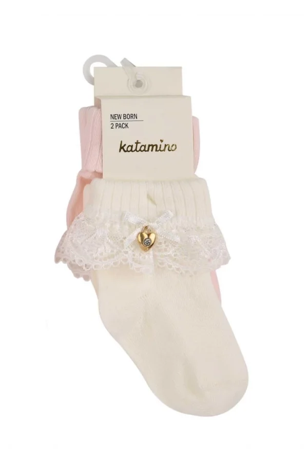 Nessiworld  Katamino Amy 2li Aks. Bebek Soket K44024 Asorti