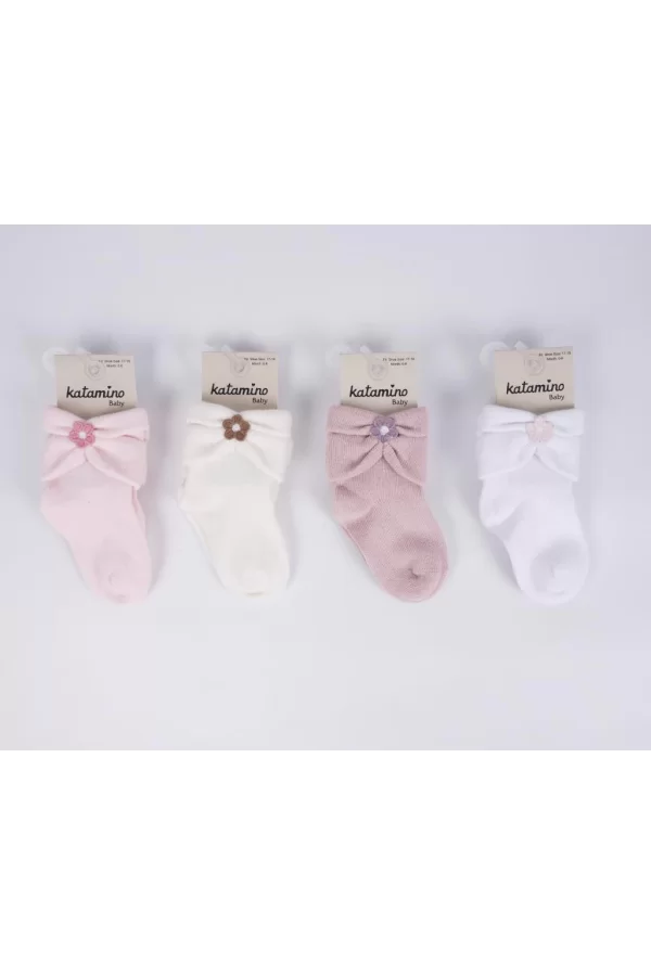 Nessiworld  Katamino Marla Aks. Kız Bebek Soket Çorap K42258 Asorti