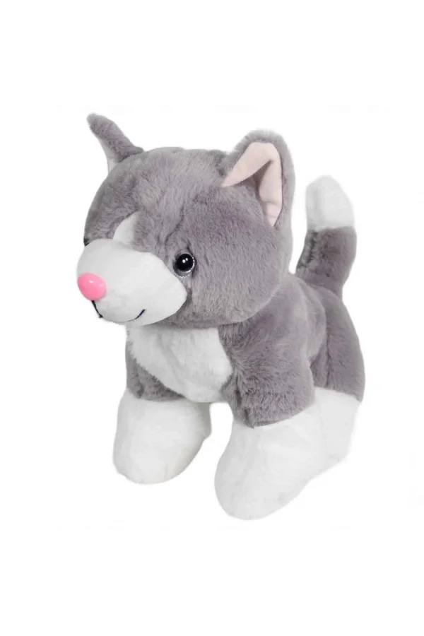 Nessiworld  Kedi Peluş Gri 36 cm