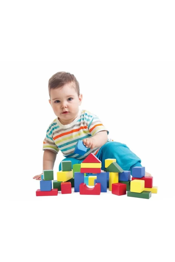 Nessiworld  KID-1001 Chiva, Ahşap Bloklar 40 Parça