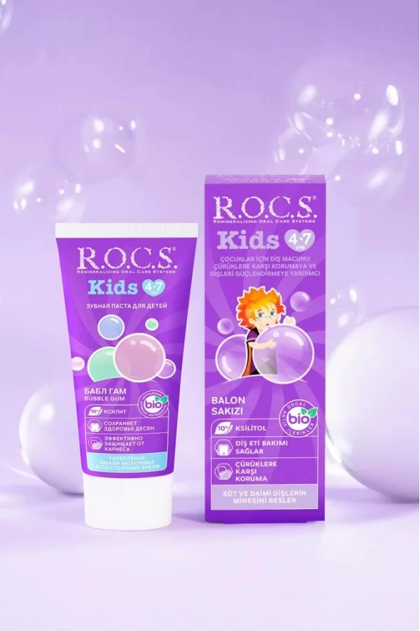 Nessiworld   .Kids Diş Macunu 35ml 4-7 Yaş Sakız