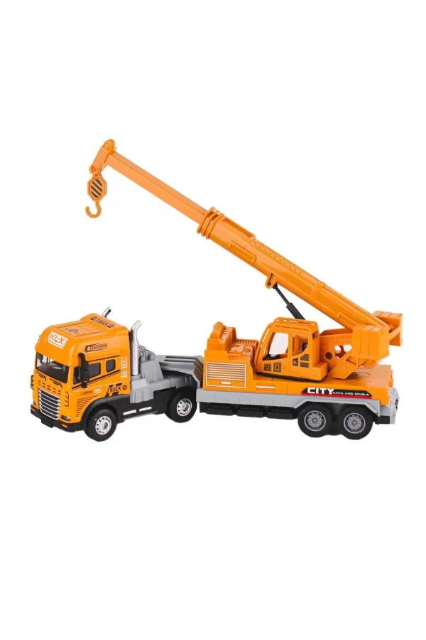 Nessiworld  KLX800-245 Işıklı Müzikli Vinç Tır 1:24 -Vardem Oyuncak