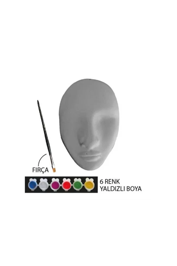 Nessiworld  KM5308 Karton Maske Boyama Seti -Kumtoys