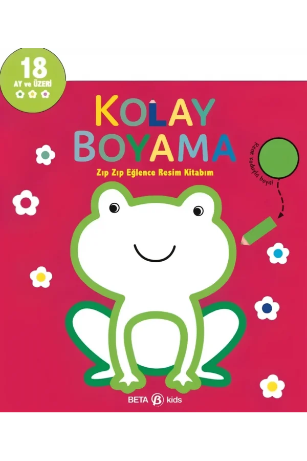 Nessiworld Kolay Boyama Zıp Zıp Eğlence Resim Kitabım
