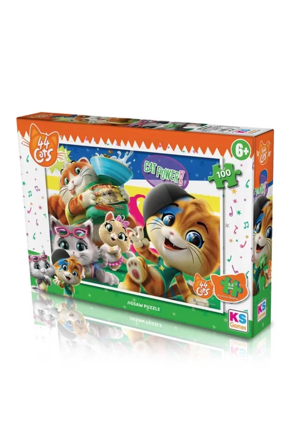 Nessiworld  KS Games 44 Cats 100 Parça Puzzle