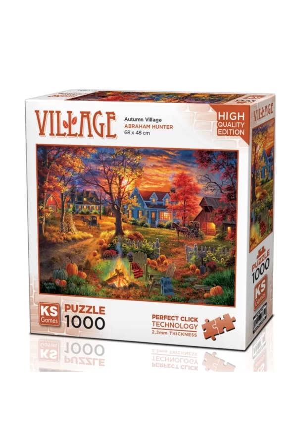 Nessiworld  KS Games Autumn Village Puzzle 1000 Parça 20671
