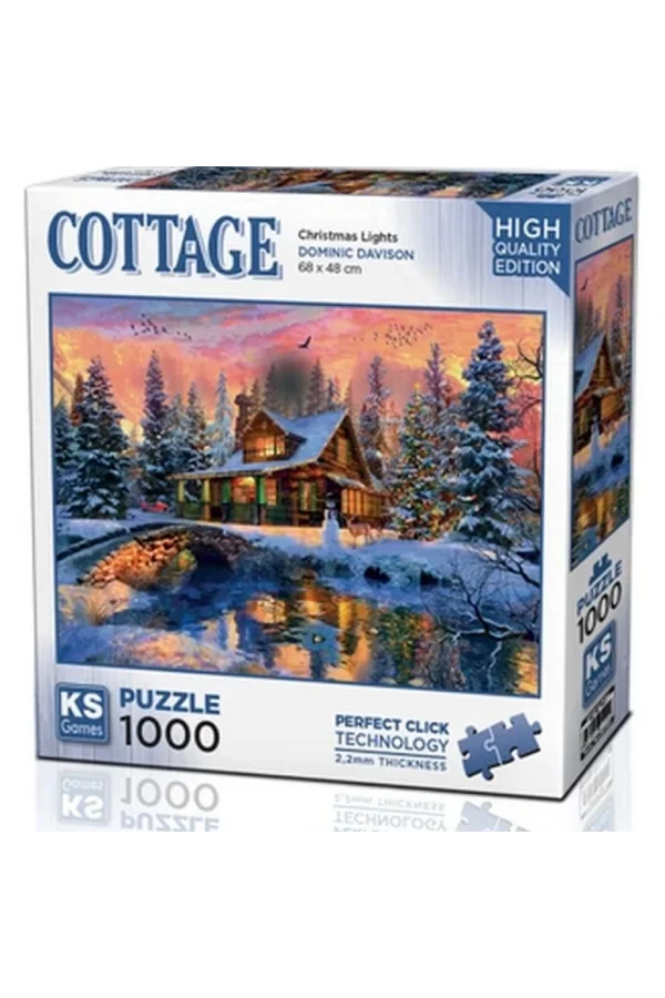 Nessiworld  KS Games Christmas Lights Puzzle 1000 Parça 20720