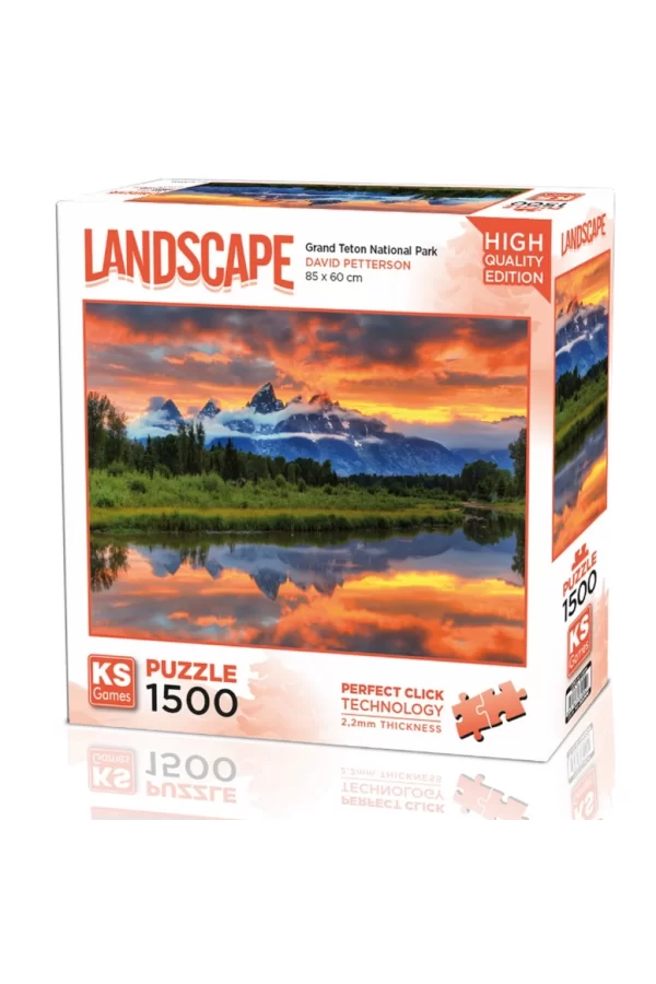 Nessiworld  KS Games Grand Teton National Park Puzzle 1500 Parça 22037