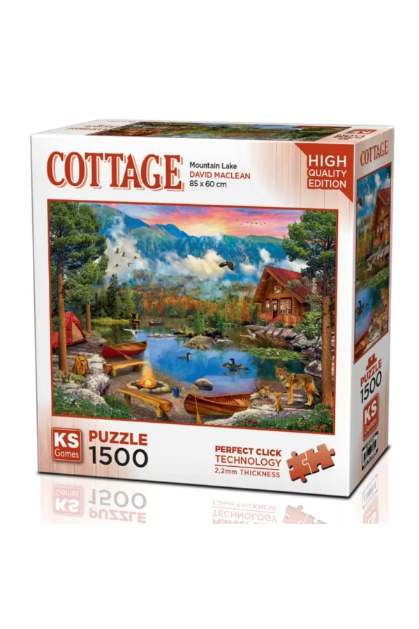 Nessiworld  KS Games Mountain Lake Puzzle 1500 Parça 22036