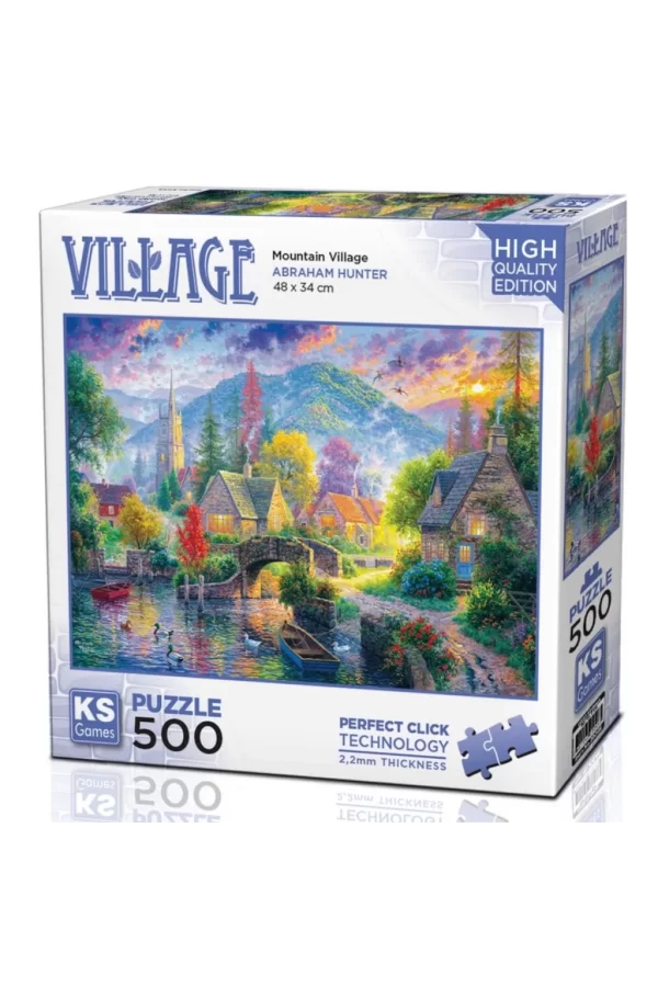 Nessiworld  KS Games Mountain Village Puzzle 500 Parça 20046