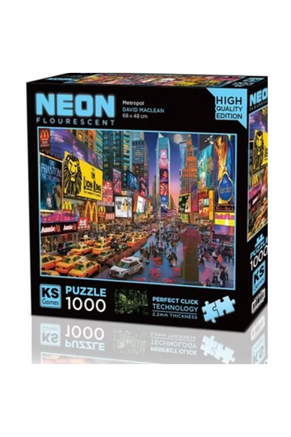 Nessiworld  KS Games Neon Dawn Tryst Puzzle 1000 Parça 20765
