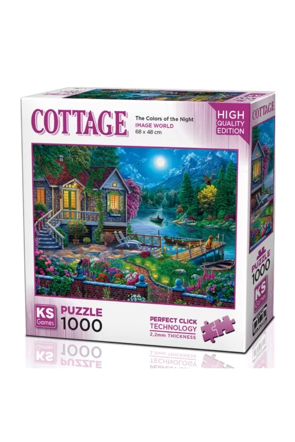 Nessiworld  KS Games The Colors of the Night Puzzle 1000 Parça 20680