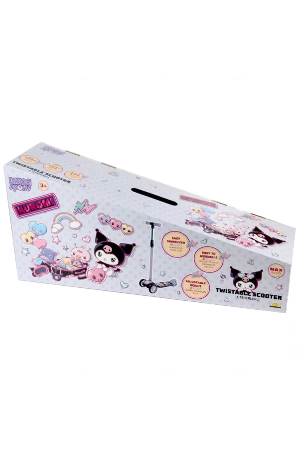 Nessiworld Kuromi 3 Tekerlekli Twist Scooter