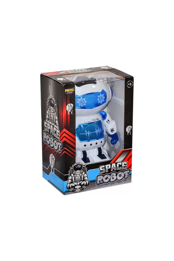 Nessiworld  Kutulu Yürüyen Sesli Işıklı Robot