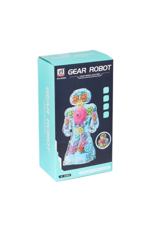 Nessiworld  KZL-6038A Çarkları Dönen Robot -Kızılkaya