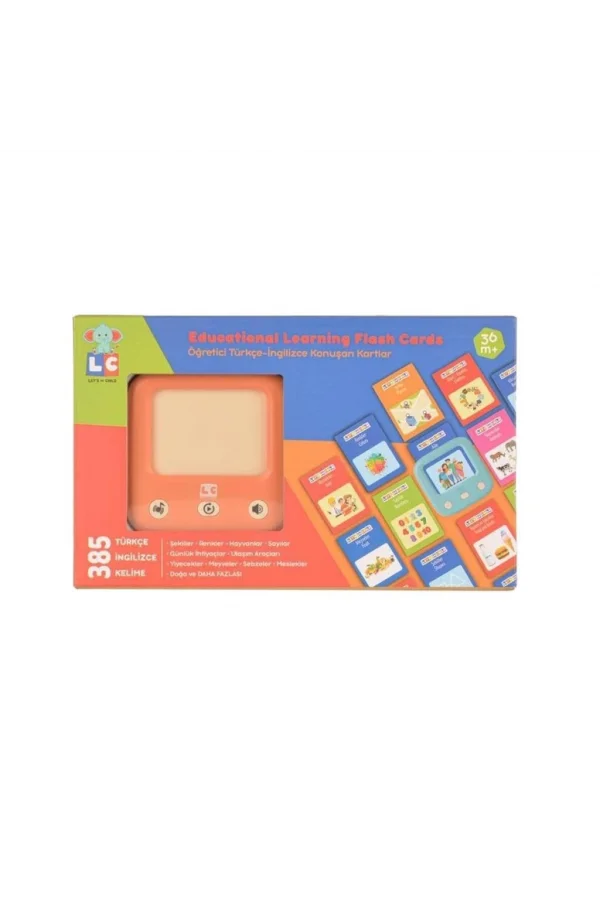 Nessiworld  LC-31050ÖğreticiTürkçe-İngilizceKonuşanFlashKartlar-LetsBeChild