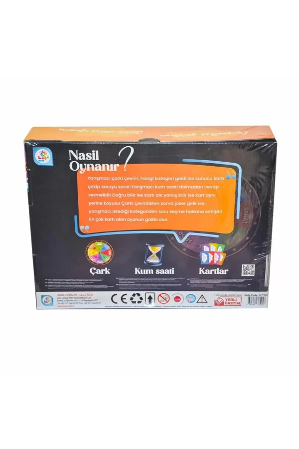Nessiworld LC7505 Bilgi Çarkı - Laço Kids - Utku Oyuncak