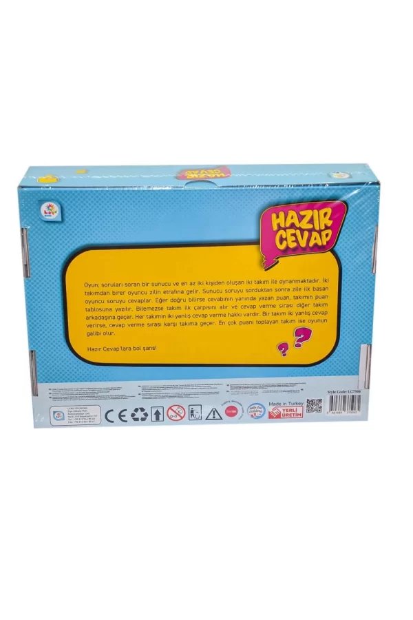 Nessiworld LC7506 Hazır Cevap - Laço Kids - Utku Oyuncak