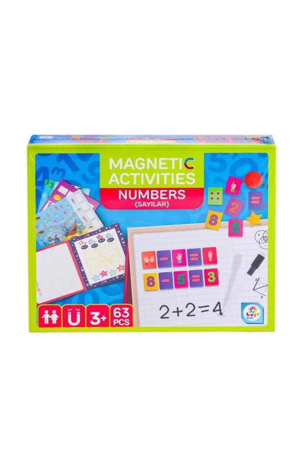 Nessiworld  LC7980 Manyetik Aktivite Sayılar -Laçokids