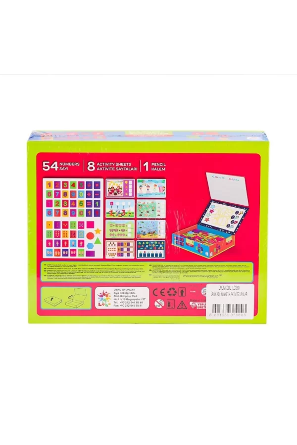 Nessiworld  LC7980 Manyetik Aktivite Sayılar -Laçokids