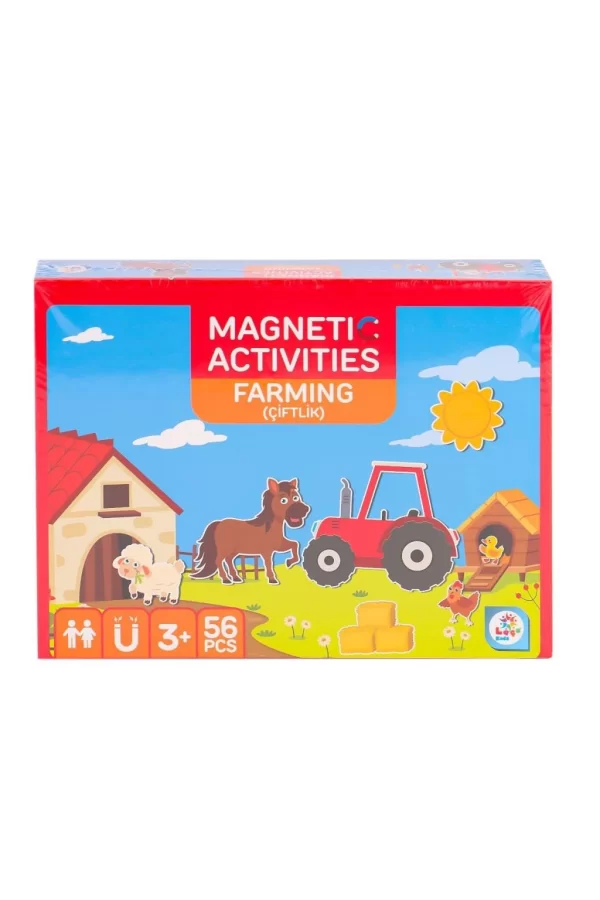 Nessiworld  LC7984 Manyetik Aktivite Çiftlik -Laçokids