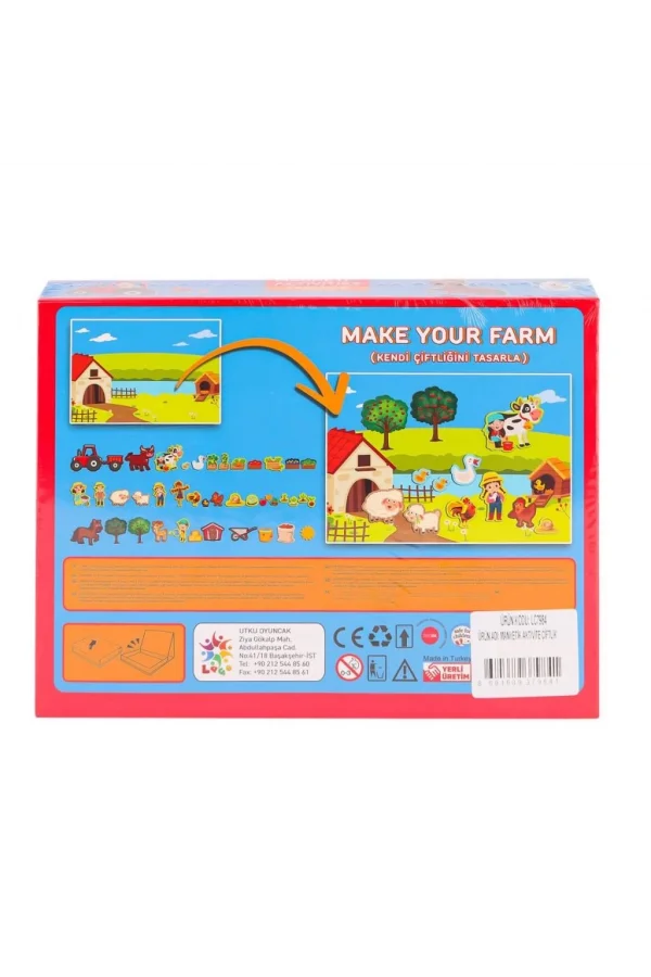 Nessiworld  LC7984 Manyetik Aktivite Çiftlik -Laçokids