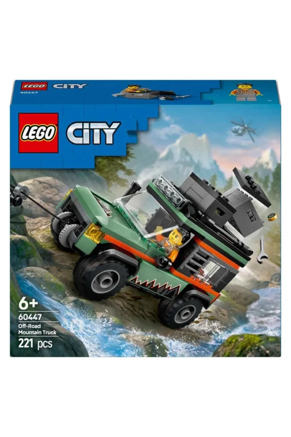 Nessiworld  LEGO City 4x4 Arazi Dağ Arabası 60447