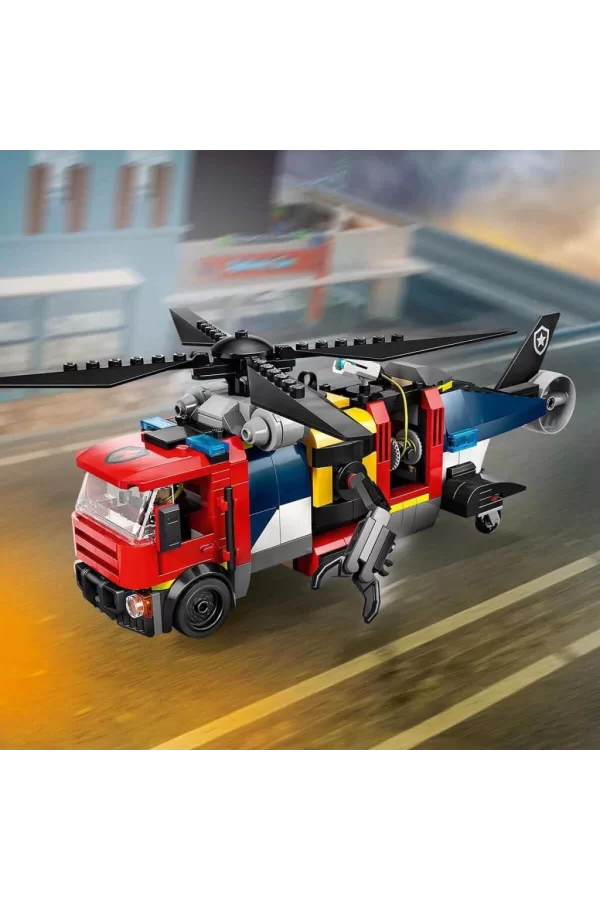 Nessiworld  LEGO City Helikopter, İtfaiye Kamyonu ve Denizaltı Karışımı 60462