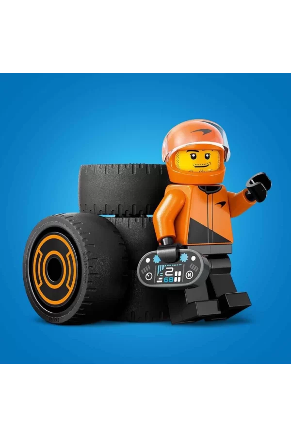 Nessiworld  LEGO City McLaren Yarış Arabalı F1 Sürücüsü 60442