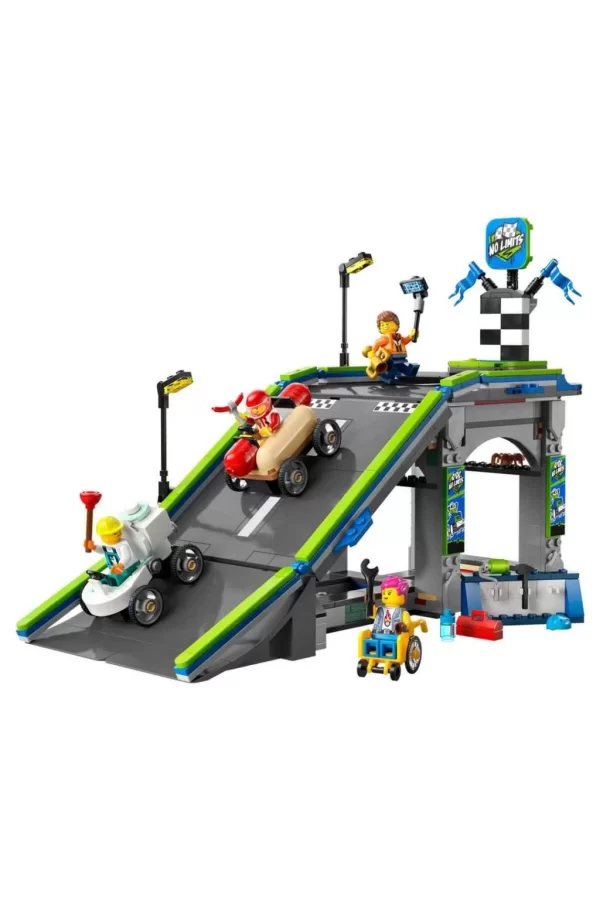 Nessiworld LEGO City Senin Kuralların: Yarış Arabası Rampa Parçası