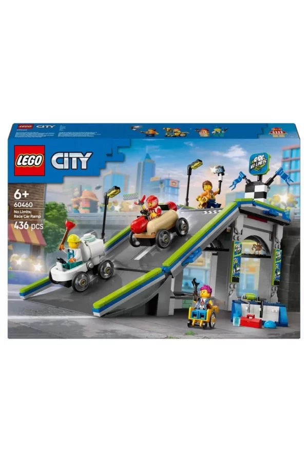 Nessiworld LEGO City Senin Kuralların: Yarış Arabası Rampa Parçası