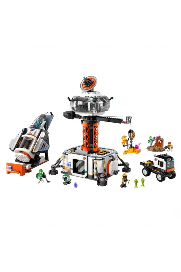 Nessiworld  LEGO City Uzay Üssü ve Roket Fırlatma Rampası 60434