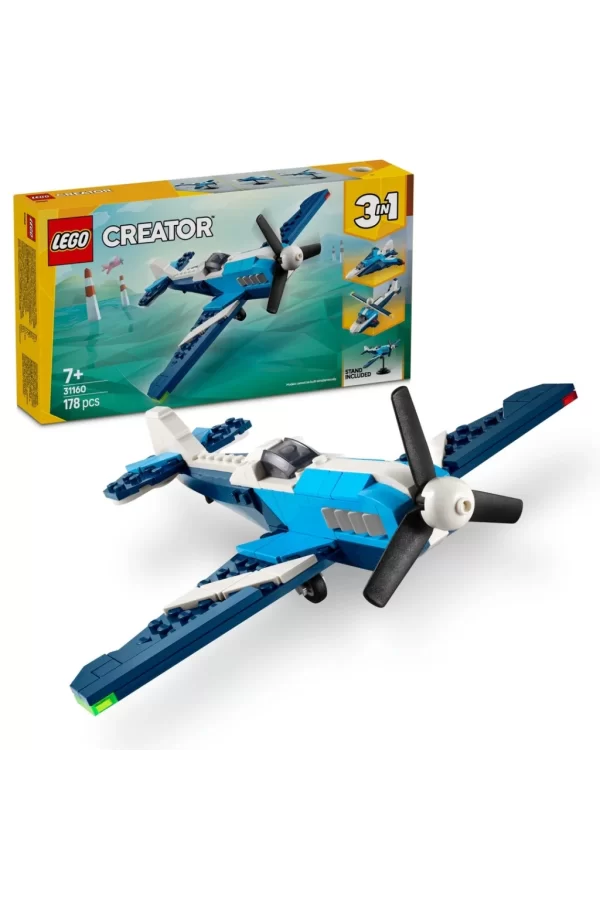 Nessiworld  LEGO Creator 3ü 1 Arada Uçak: Yarış Uçağı 31160