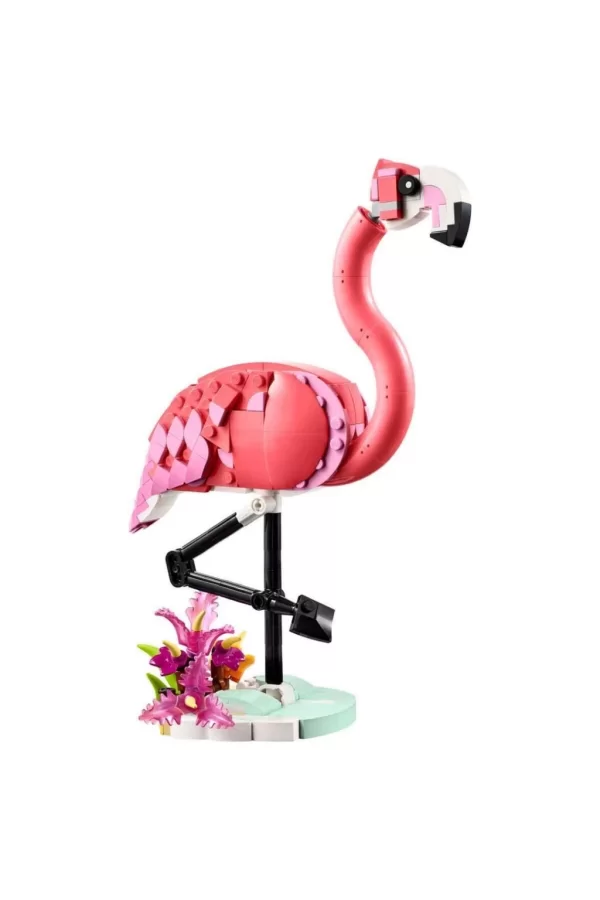 Nessiworld LEGO Creator 3’ü 1 Arada Vahşi Hayvanlar: Pembe Flamingo
