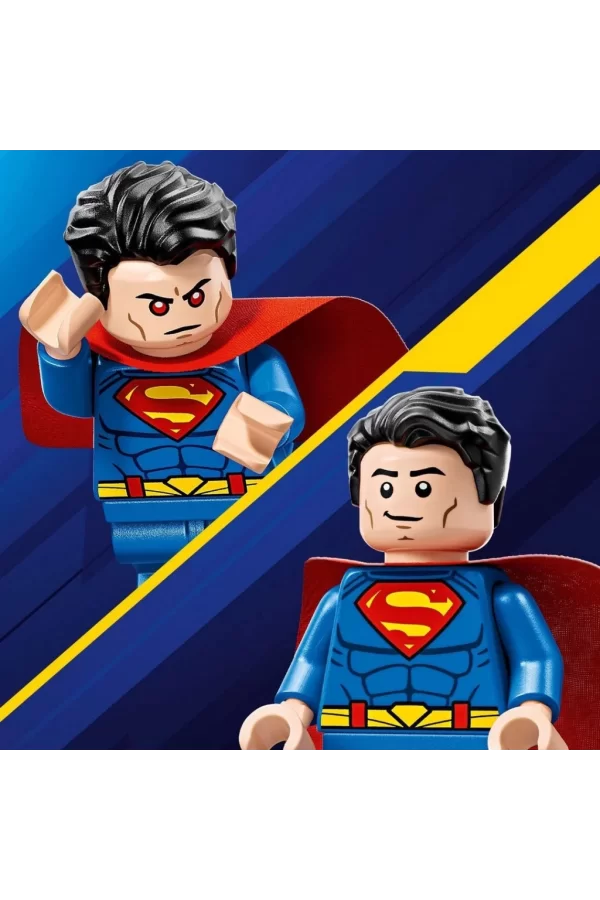 Nessiworld  LEGO DC Superman Robotu, Lex Luthor’a Karşı Süper Kahraman Oyuncak Figürü 76302