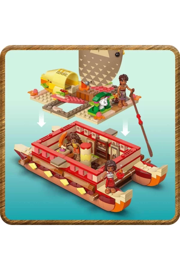 Nessiworld  LEGO Disney Moana’nın Macera Kanosu 43270