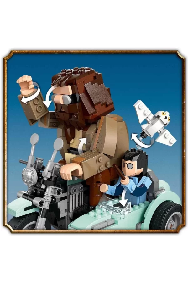 Nessiworld LEGO Harry Potter Hagrid ve Harry’nin Motosiklet Yolculuğu