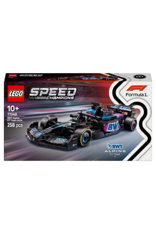 Nessiworld LEGO Speed Champions BWT Alpine F1 Team A524 Yarış Arabası