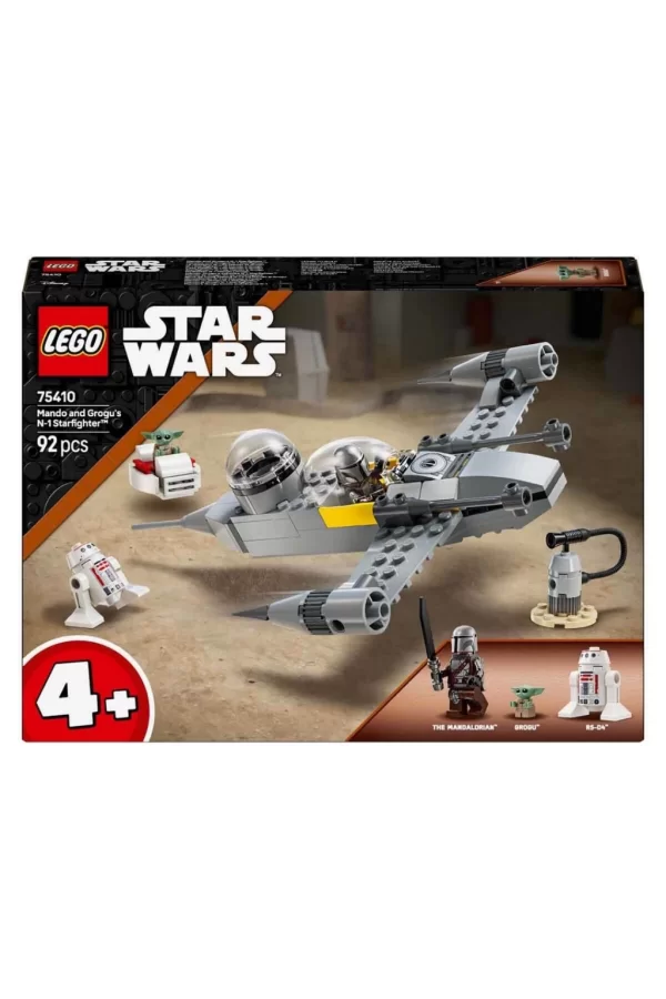 Nessiworld LEGO Star Wars: The Mandalorian Mando ve Grogu’nun N-1 Starfighter’ı 75410