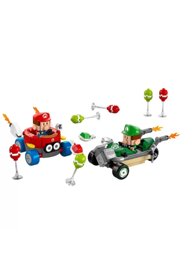 Nessiworld LEGO Super Mario: Mario Kart – Baby Mario ile Baby Luigi