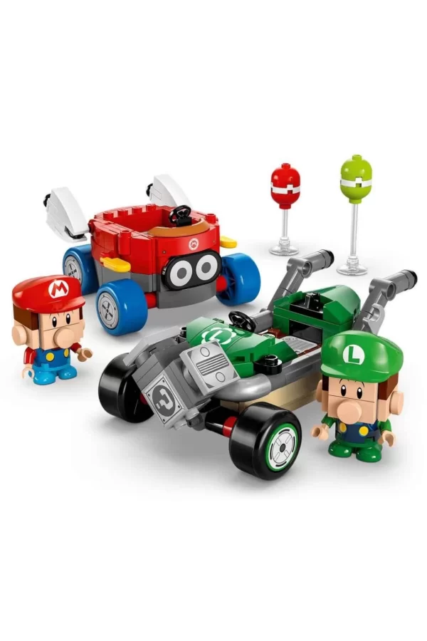 Nessiworld LEGO Super Mario: Mario Kart – Baby Mario ile Baby Luigi