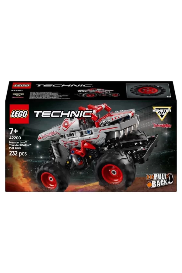 Nessiworld  LEGO Technic Monster Jam ThunderROARus Çek-Bırak 42200