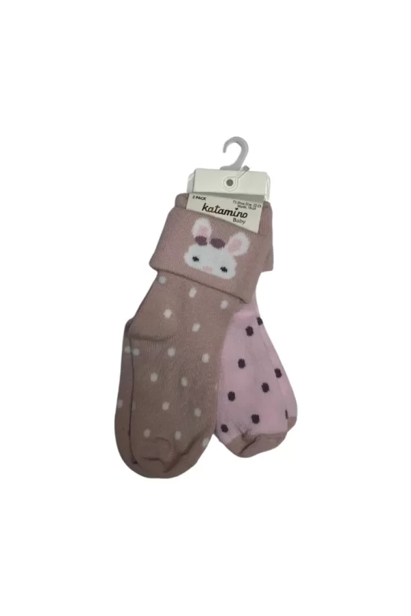 Nessiworld   Lintan 2li Bebek Soket Çorap K46272 Asorti