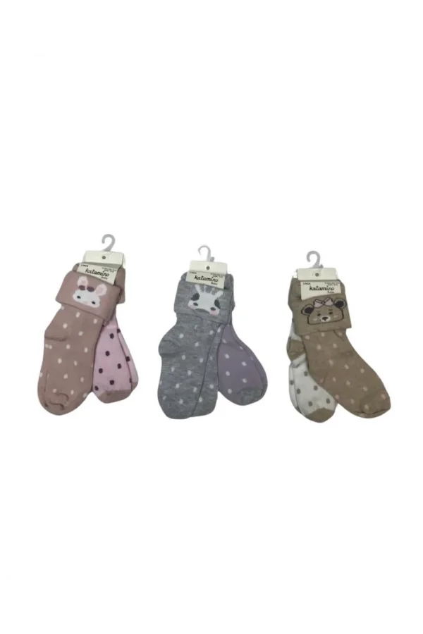 Nessiworld   Lintan 2li Bebek Soket Çorap K46272 Asorti