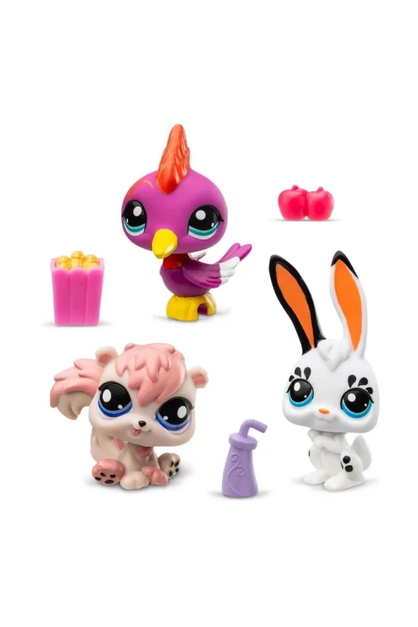 Nessiworld  Littlest Pet Shop Minişler 3’lü Figür Seti S2