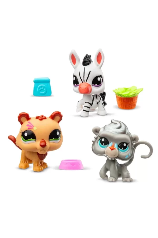 Nessiworld  Littlest Pet Shop Minişler 3’lü Figür Seti S2