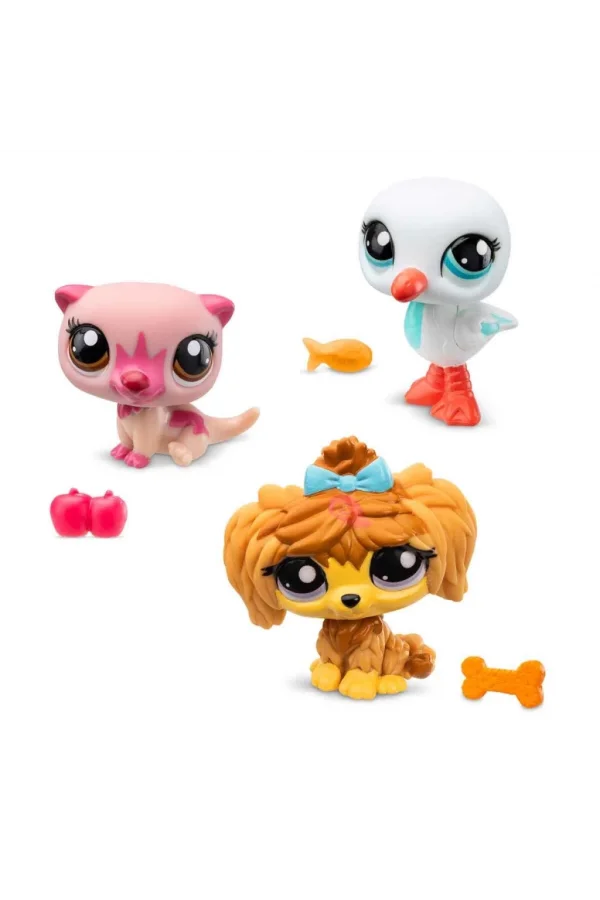 Nessiworld  Littlest Pet Shop Minişler 3’lü Figür Seti S2