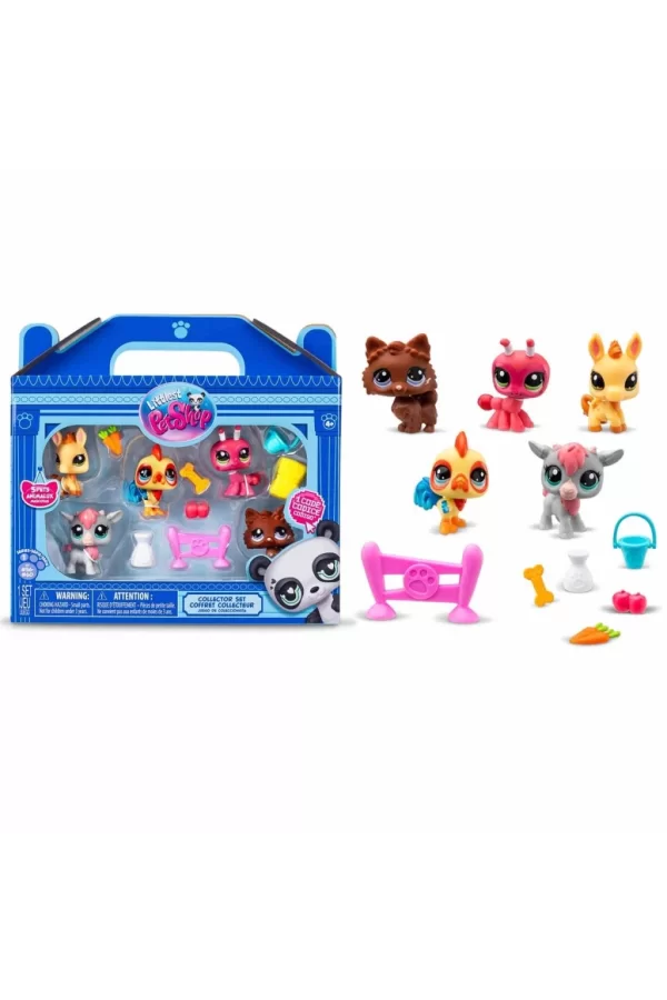 Nessiworld  Littlest Pet Shop Minişler 5li Figür Seti S1